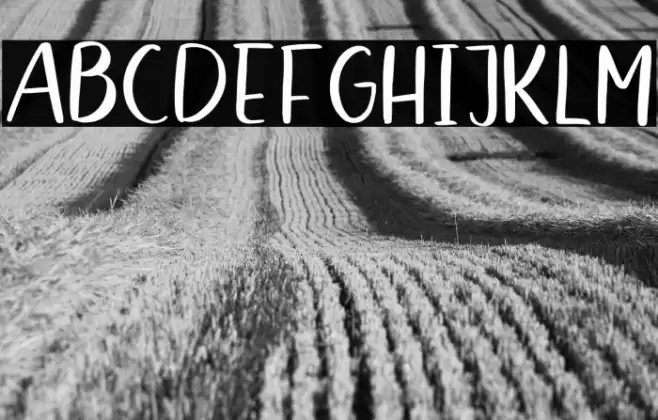 Belfast Star Sans Font examples