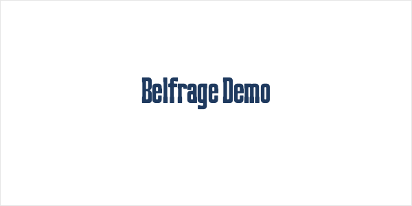 Belfrage Demo Logo