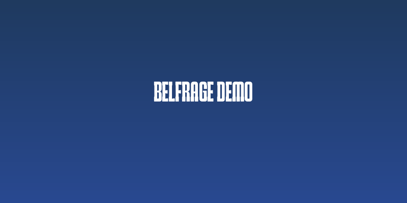 Belfrage Demo Social Header