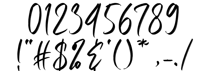 Belgedes Font OTHER CHARS
