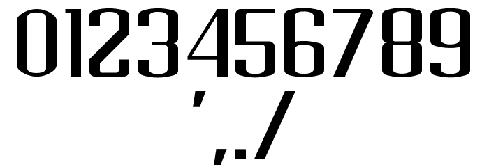 Belgia Demo Font OTHER CHARS
