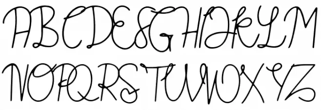 Belgia Regular Schriftart Groß