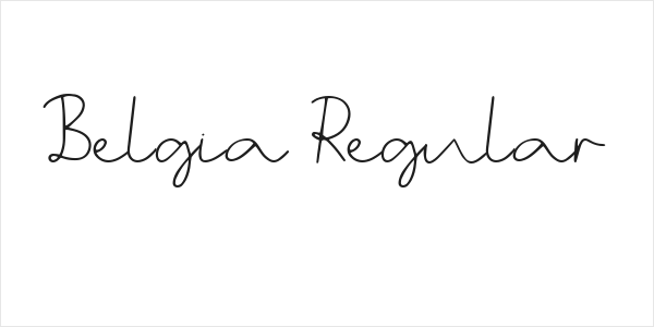 Belgia Regular Logo