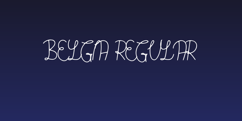 Belgia Regular Social Header