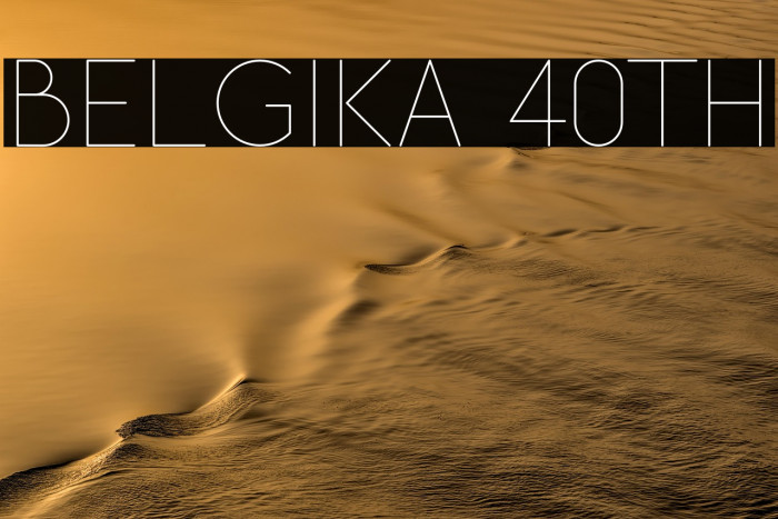 Belgika 40th Example 3