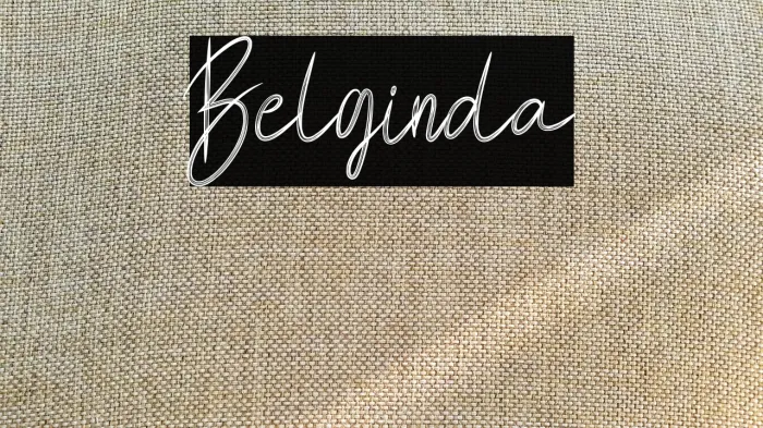 Belginda Example 2