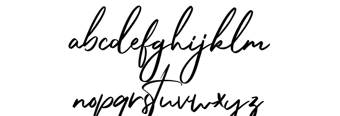 Belgium Catherine Font LOWERCASE