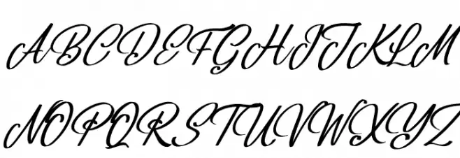 Belgium Victory Italic Polices MAJUSCULES