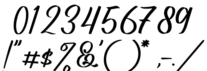 Belgium Victory Font OTHER CHARS