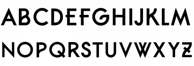 Belgrad Bold Caratteri MINUSCOLO