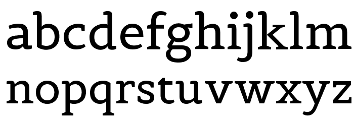 Belgrano Regular Font LOWERCASE