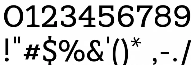 Belgrano Font OTHER CHARS