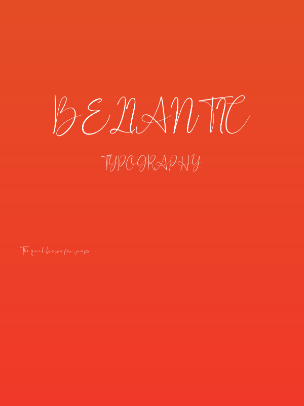 Beliantic Poster