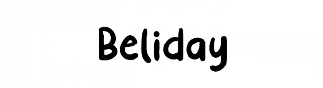Beliday  Fuentes Gratis Descargar