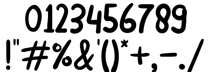 Beliday Font OTHER CHARS
