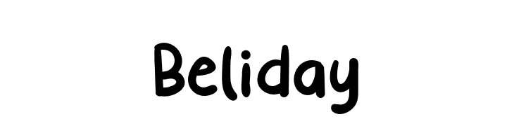 Beliday  font caratteri gratis