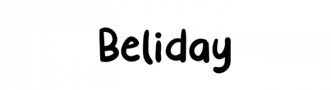 Beliday  Fuentes Gratis Descargar