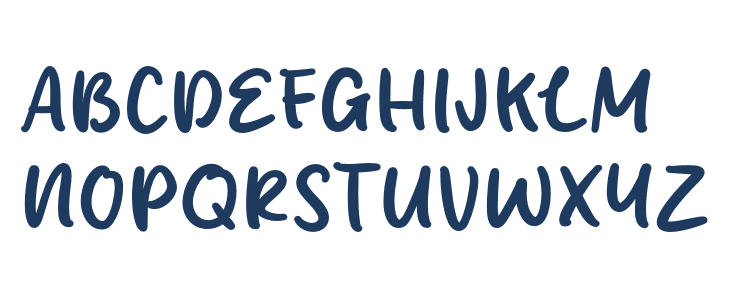 Believe Script Uppercase
