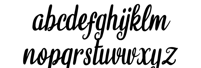 Believe it Font LOWERCASE