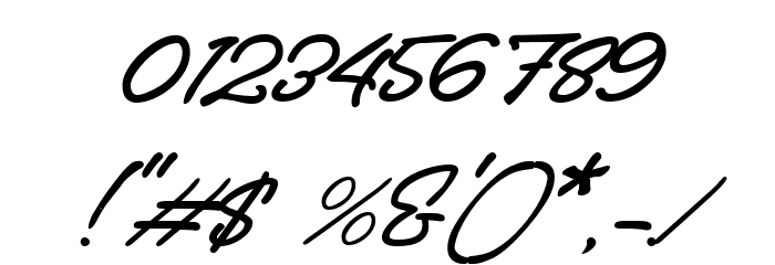 BelieveDreams Regular Font OTHER CHARS