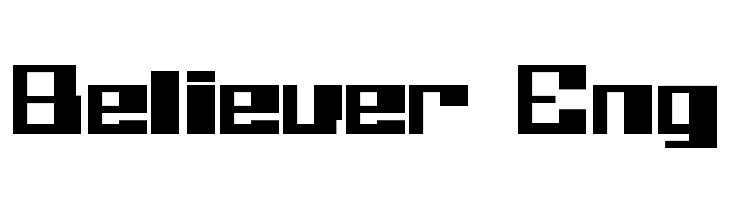 Believer Eng Font