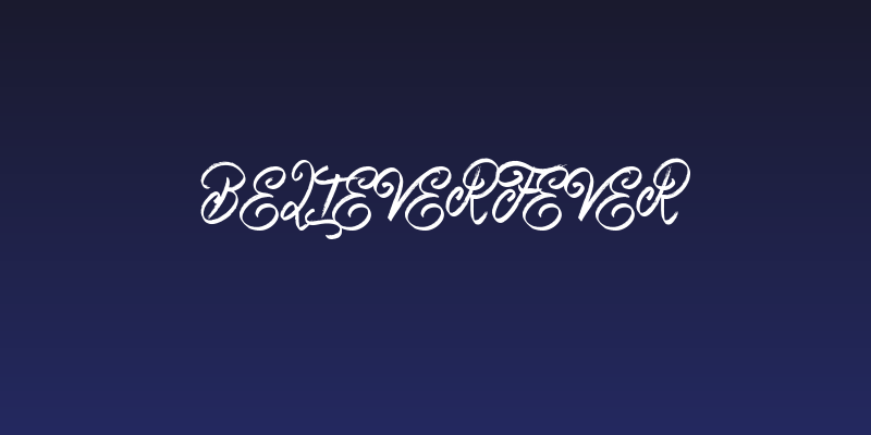 Believer Fever Social Header