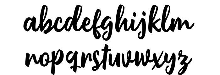 Believer Font LOWERCASE