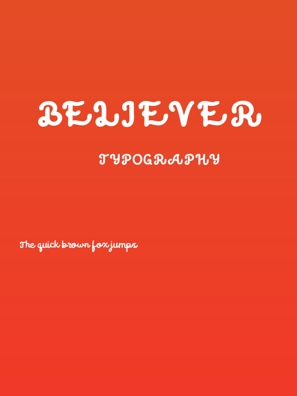Believer Poster