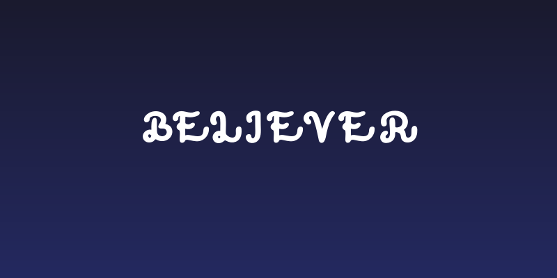 Believer Social Header
