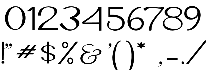 Beligna Font OTHER CHARS