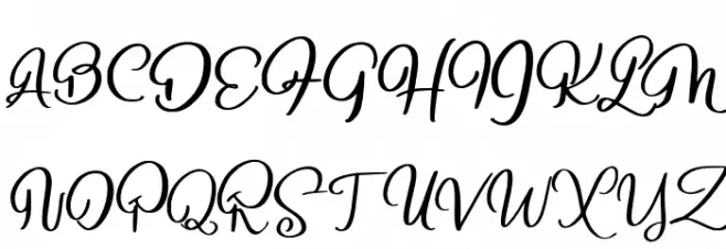 BeligocaryFREE Font UPPERCASE