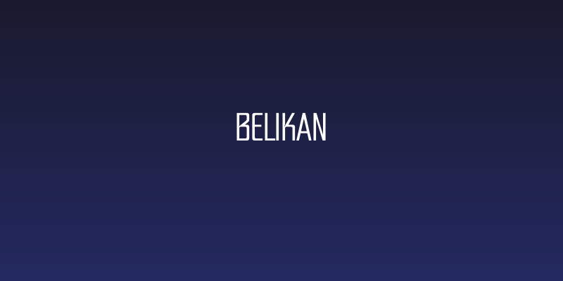 Belikan Social Header