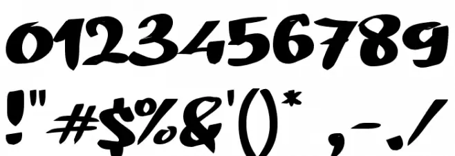 Belimbing Font OTHER CHARS