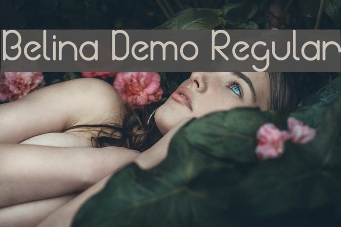 Belina Demo Regular Font examples