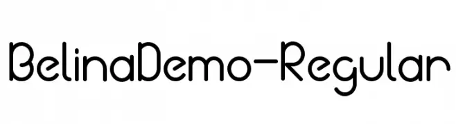 BelinaDemo-Regular  Fuentes Gratis Descargar