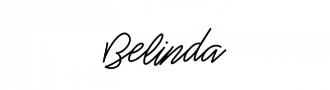 Belinda  baixar fontes gratis
