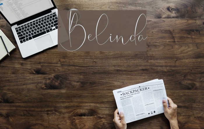 Belinda Font examples