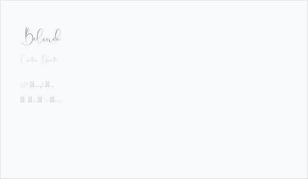 Belinda Business Card