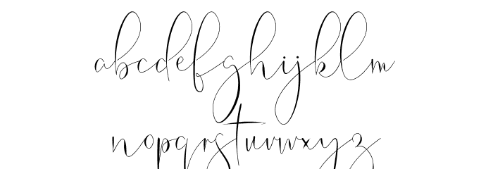 Belinda Font LOWERCASE