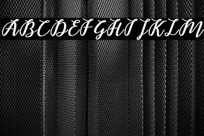 Belindascript-script Font examples