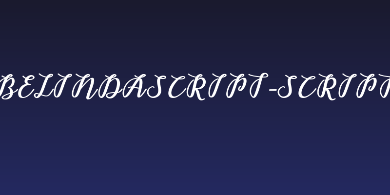 Belindascript-script Social Header