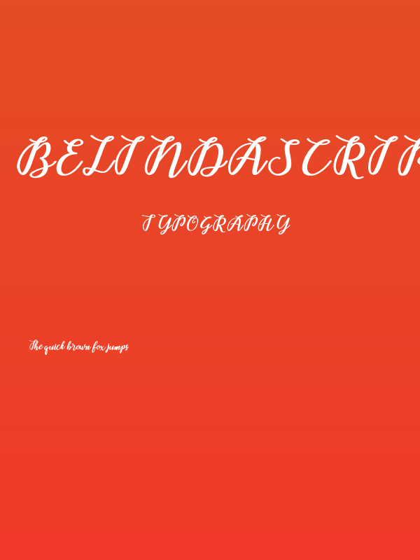 Belindascript-script Poster