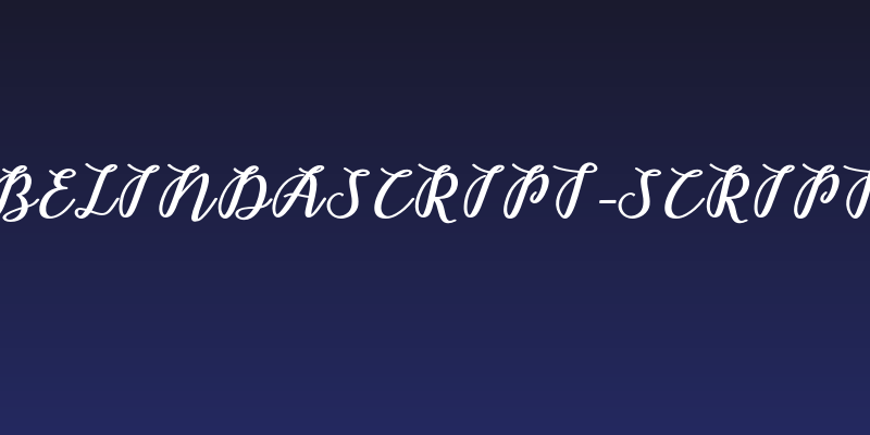 Belindascript-script Social Header