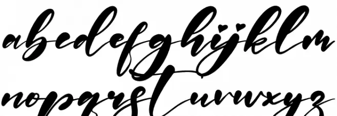 Belinta Cinta خط أحرف صغيرة