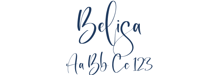 Belisa Font Preview