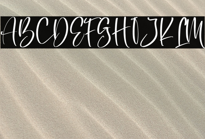 Belisa フォント examples