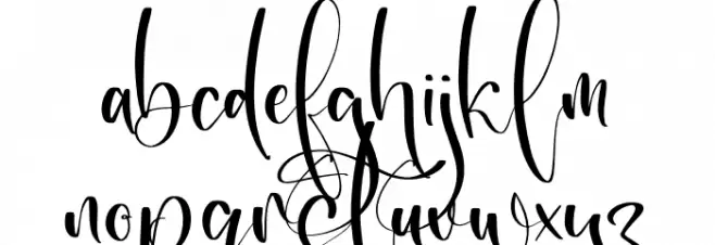 Belisa フォント 小文字