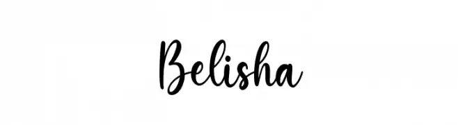 Belisha  Frei Schriftart Herunterladen