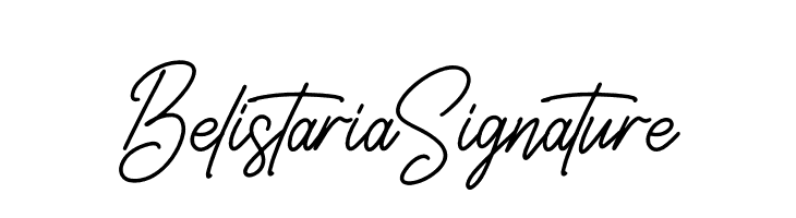 Belistaria Signature  Frei Schriftart Herunterladen