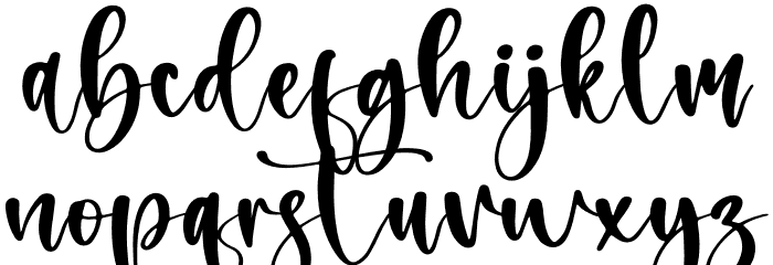 Belistica Beauty Font LOWERCASE
